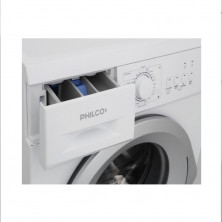 Lavarropas automático PHILCO PHLF081B carga frontal 8kg 1200rpm blanco