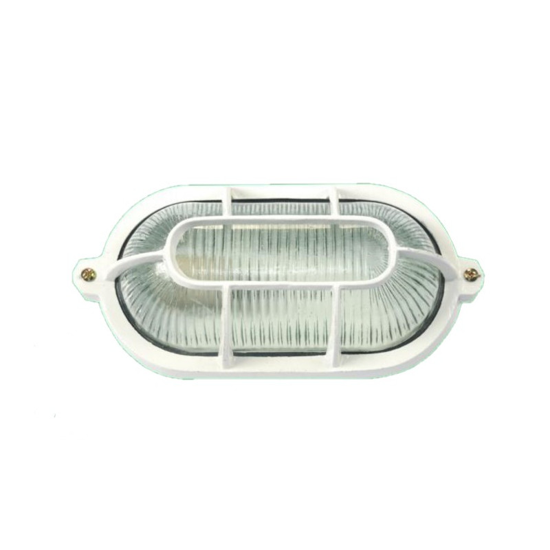 Tortuga de aluminio ovalada 150w blanco