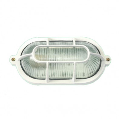 Tortuga de aluminio ovalada 150w blanco