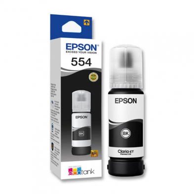 Botellon EPSON T554 Original Negro para Ecotank L8180-8160