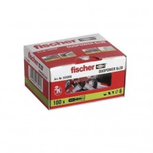 Taco FISCHER DUOPOWER 6mm nylon 100 unidades