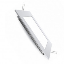 Panel embutido led MACROLED cuadrado 6w 3000k 540lm luz cálida