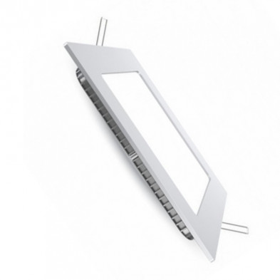 Panel embutido led MACROLED cuadrado 6w 3000k 540lm luz cálida