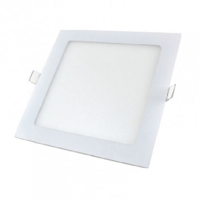 Panel embutido led MACROLED cuadrado 6w 3000k 540lm luz cálida