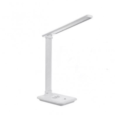Lámpara de mesa MACROLED VENUS dimerizable carga inalámbrica 8W 2700K luz cálida