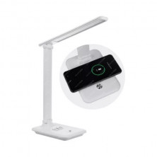 Lámpara de mesa MACROLED VENUS dimerizable carga inalámbrica 8W 2700K luz cálida