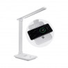 Lámpara de mesa MACROLED VENUS dimerizable carga inalámbrica 8W 2700K luz cálida