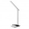 Lámpara de mesa MACROLED VENUS dimerizable carga inalámbrica 8W 2700K luz cálida