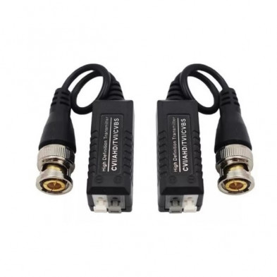 Kit 2 balun de video pasivo bnc a bornera