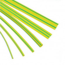 Tubo TACSA termo contraíble 8mm a 4mm 5/16 verde amarillo