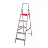 Escalera BOTAFOGO EBD5 Aluminio Hogar 5 Escalones con plataforma 120kg