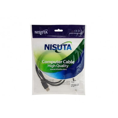 Cable NISUTA usb 2.0 a mini usb 5 1,5m
