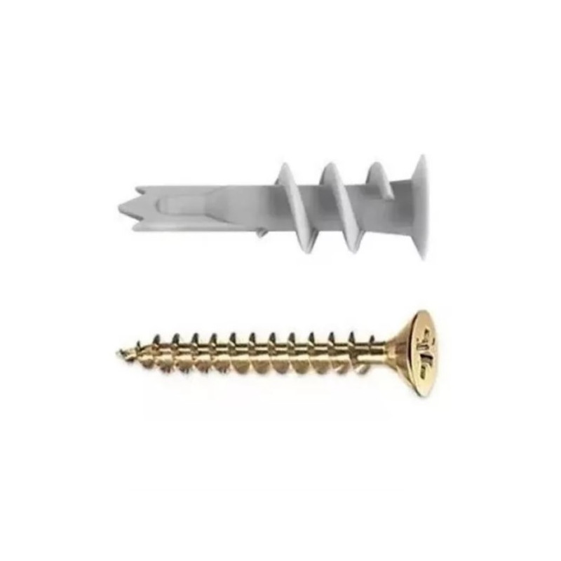 Kit FISCHER Tacos GKA + Tornillos TMF 4X25 X 5 Unidades Kit FISCHER Tacos GKA + Tornillos TMF 4X25 X 5 Unidades