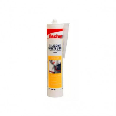 Silicona FISCHER 600690 neutra blanca 260ml