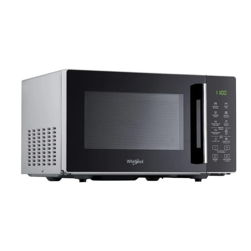 Microondas digital WHIRLPOOL WMG25AS 25 Litros 1400w negro