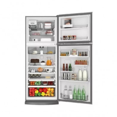 Heladera WHIRLPOOL WRM56K2 No frost Con Freezer 462L Evox Acero