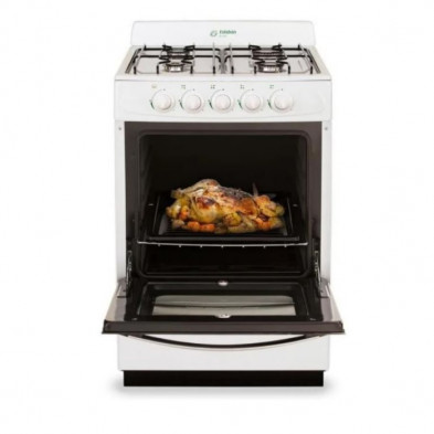 Cocina ESLABON DE LUJO EFM56NB2A a gas envalsado blanco