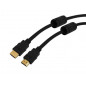 Cable HDMI NISUTA 7m dorado con filtros 2160P