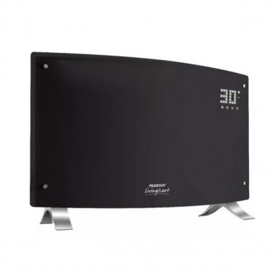 Vitroconvector PEABODY PE-VQD20N vidrio templado 2000w negro