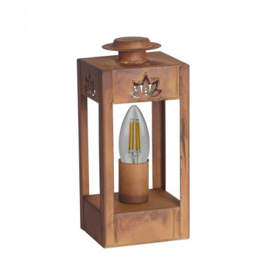 Farol SAN JUSTO Electrico de Mesa E27 Oxido