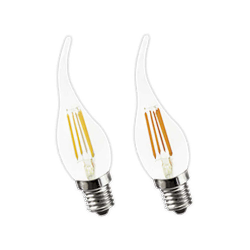 Lámpara led TBCin VINTAGE velita dimerizable E14 4W 3000K luz cálida Lámpara led TBCin VINTAGE velita dimerizable E14 4W 3000K luz cálida