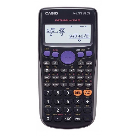 Calculadora científica CASIO FX-82LAPLUS-BK 252 funciones