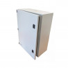 Contrafrente GENROD metálico abulonado para gabinete s9000 estanco calado 45x45cm