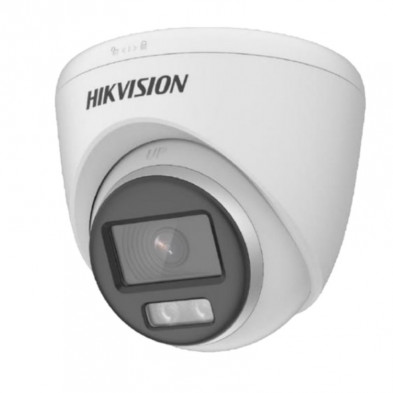 Cámara turret HIKVISION DS-2CE70KF0T-PFS interior 5mp colorvu 20 metros con micrófono