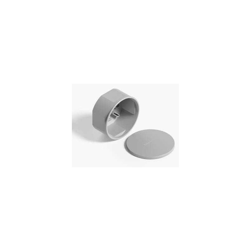 Caja octogonal SISTELECTRIC plástica exterior chica con tapa gris 8x8x4,5cm Caja octogonal SISTELECTRIC plástica exterior chica con tapa gris 8x8x4,5cm