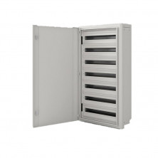 Gabinete GENROD Q ENERGY Metálico Sistema Din armado con puerta ciega 60x150x20cm