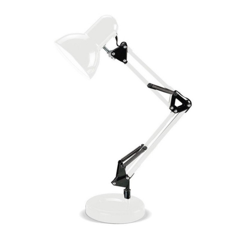 Velador extensible DABOR CLASSIC para 1 luz E27 tablero blanco Velador extensible DABOR CLASSIC para 1 luz E27 tablero blanco