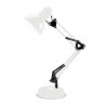 Velador extensible DABOR CLASSIC para 1 luz E27 tablero blanco