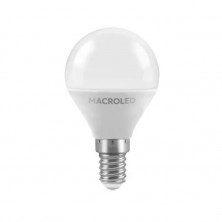 Lámpara led MACROLED gota E14 6W 540lm 220V 3000K luz cálida