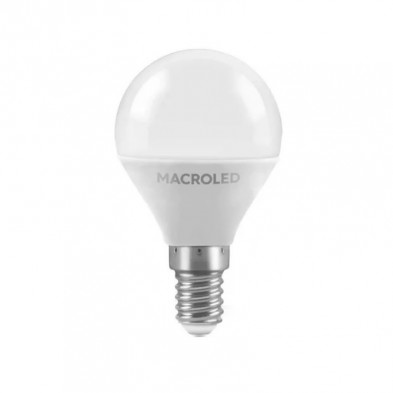 Lámpara led MACROLED gota E14 6W 540lm 220V 3000K luz cálida
