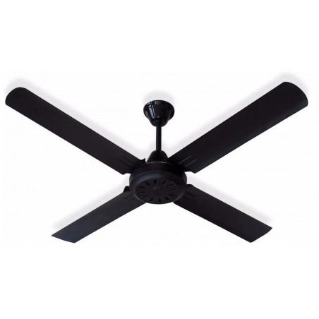Ventilador de techo condor 47'' 4 palas metálicas color negro