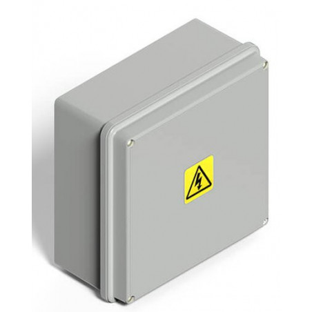 Caja de paso SISTELECTRIC pvc ip65 exterior blanca 310x310x165