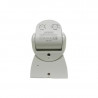 Sensor de movimiento MACROLED pared IP65 180º 12m 1200W Máx 220/240V