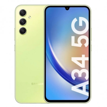 Celular SAMSUNG GALAXY A34 6gb RAM 128 gb Verde