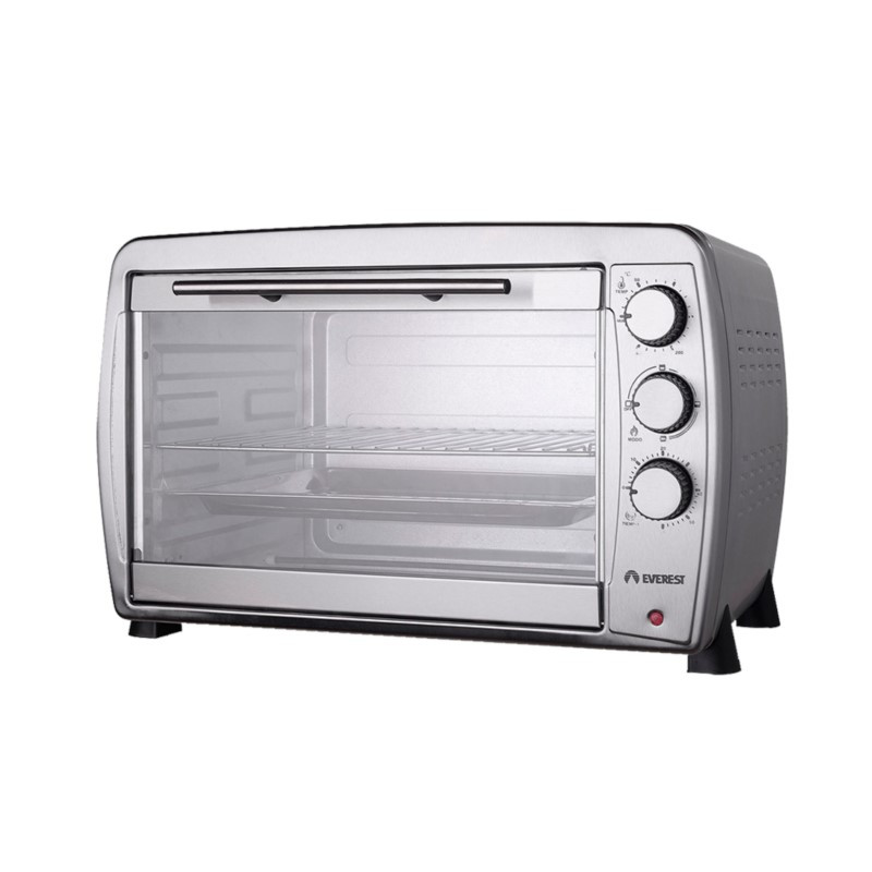 Horno eléctrico EVEREST EV-45INOX 45 litros 1800W gris Horno eléctrico EVEREST EV-45INOX 45 litros 1800W gris