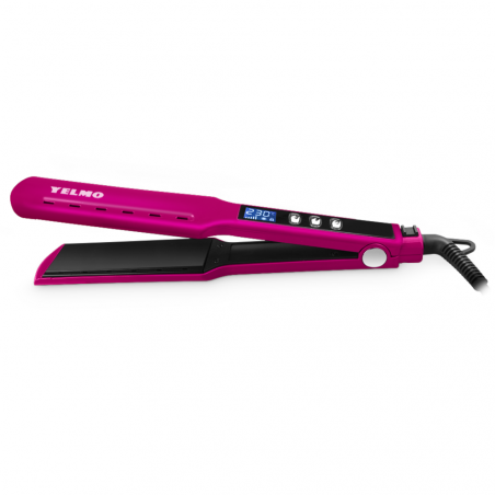 Planchita de Pelo YELMO AP-3312 Tourmaline Temperatura Regulable Digital