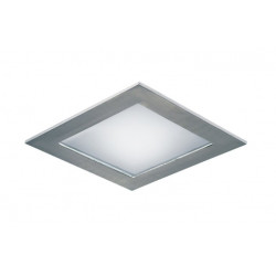 Panel embutido led LUCCIOLA Plasma cuadrado 24w 4000k luz neutra niquel