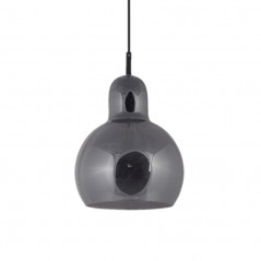 Colgante MARKAS THAIS vidrio fumé 1 luz 18cm e27