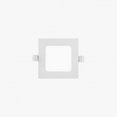Panel embutido led MACROLED cuadrado 6w 6000k 540lm luz fría