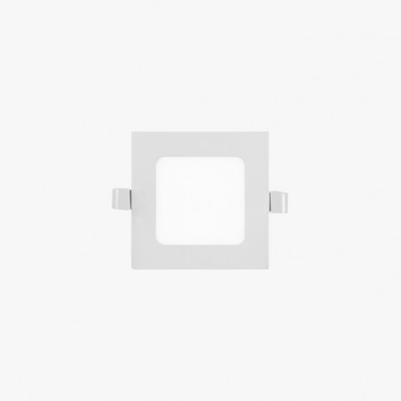 Panel embutido led MACROLED cuadrado 6w 6000k 540lm luz fría