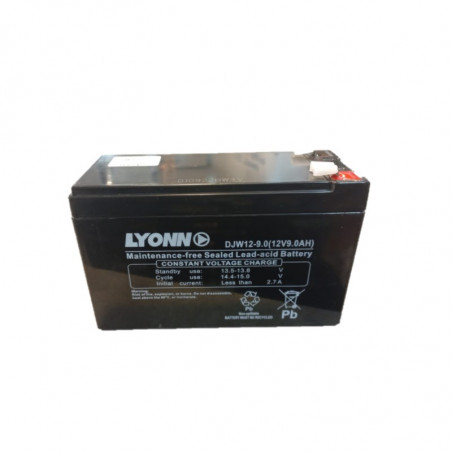 Bateria LYONN de 12v 9ah gel