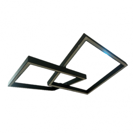 Colgante led INDULAR LEGO LINKED 60w 4400 lm 4000k luz neutra negro