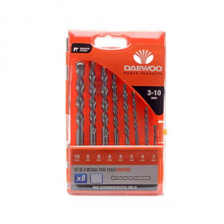 Kit 8 mechas para pared DAEWOO DWKIT8M