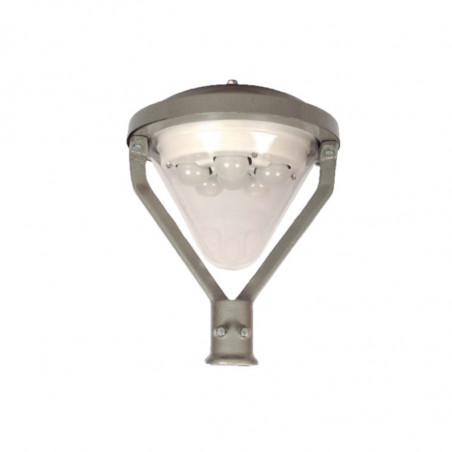 Farola BAEL MINI TRIAL 78w para 6 Lámparas Led E27 13w IP54 5000k Luz Fría