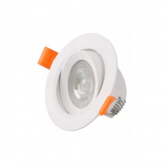 Embutido led BELLALUX Redondo 7W 490lm 6500K luz fría