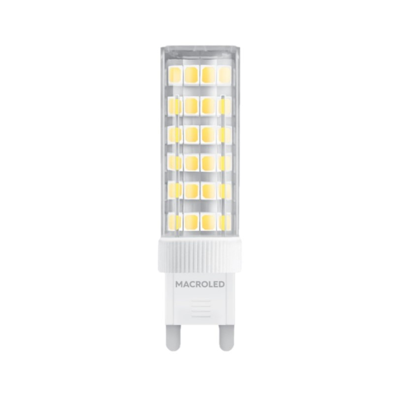 Lámpara led MACROLED G9 6W 570lm 6000K luz fría Lámpara led MACROLED G9 6W 570lm 6000K luz fría